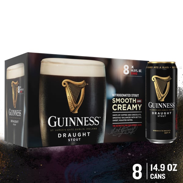 GUINNESS DRAUGHT STOUT 8CN