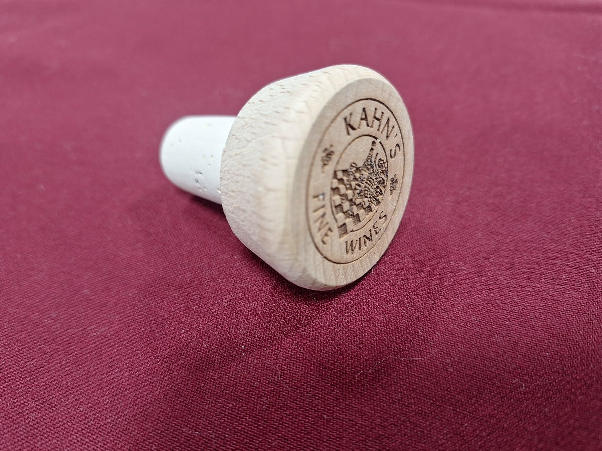 Kahn's Wood Top Stopper