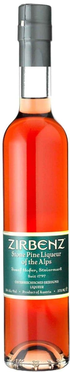 Zirbenz Stone Pine Liqueur of the Alps 375ML