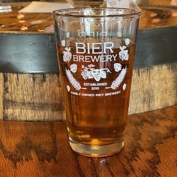 BEER GLASS BIER PINT GLASS