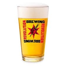 BEER GLASS REVOLUTION PINT GLASS