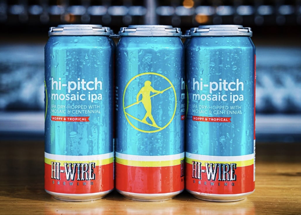 HI-WIRE HI PITCH MOSAIC IPA 6CN