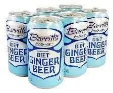 BARRITT'S GINGER BEER DIET 6CN