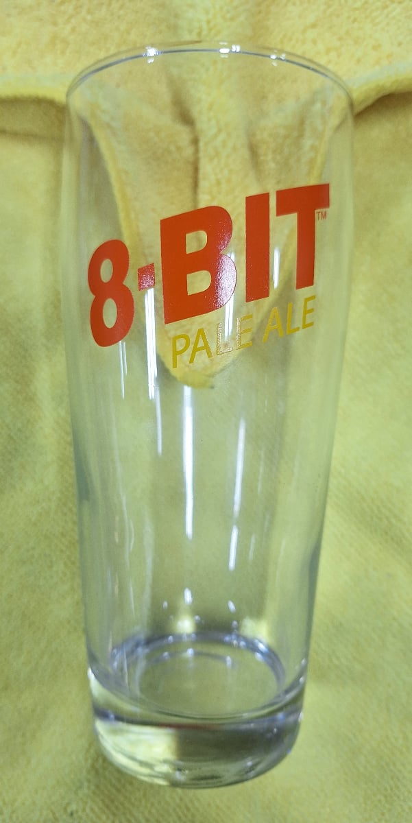 BEER GLASS TALLGRASS 8 BIT WILLI BEECHER