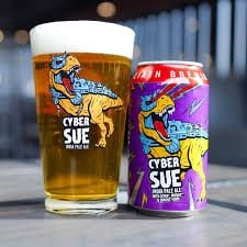 Beer Glass Toppling Goliath Cybersue Pint