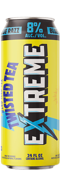 Twisted Tea Extreme Blue Razz 24OZ