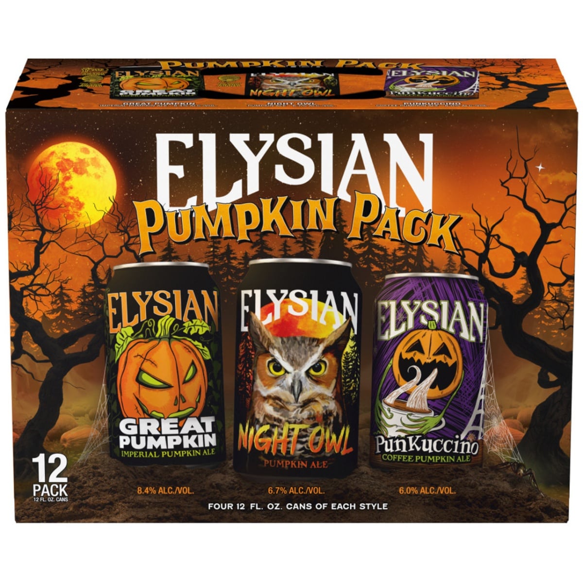 Elysian Pumpkin Pack 12CN