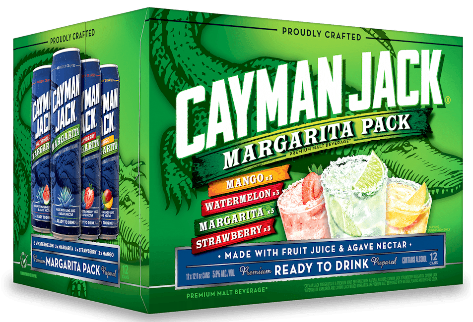 Cayman Jack Margarita Variety Pack 12CN
