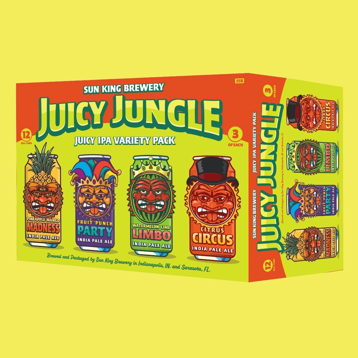 Sun King Juicy Jungle Variety Pack 12CN