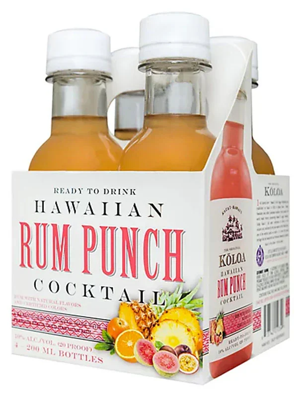 Koloa Hawaiian Rum Punch RTD 4CN
