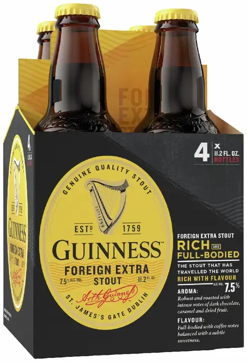 Guinness Foreign Extra Stout 4NR [SINGLE]
