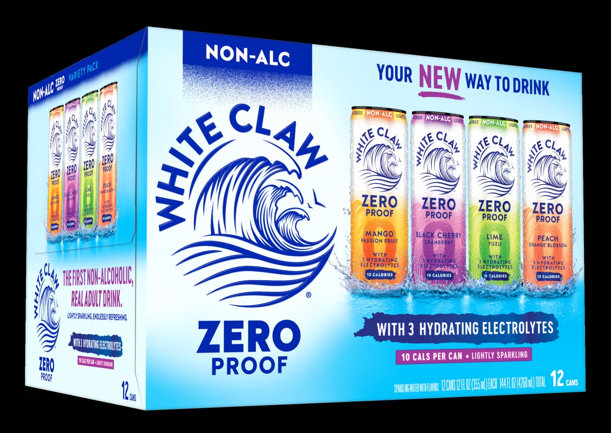 White Claw Zero Proof Variety 12CN