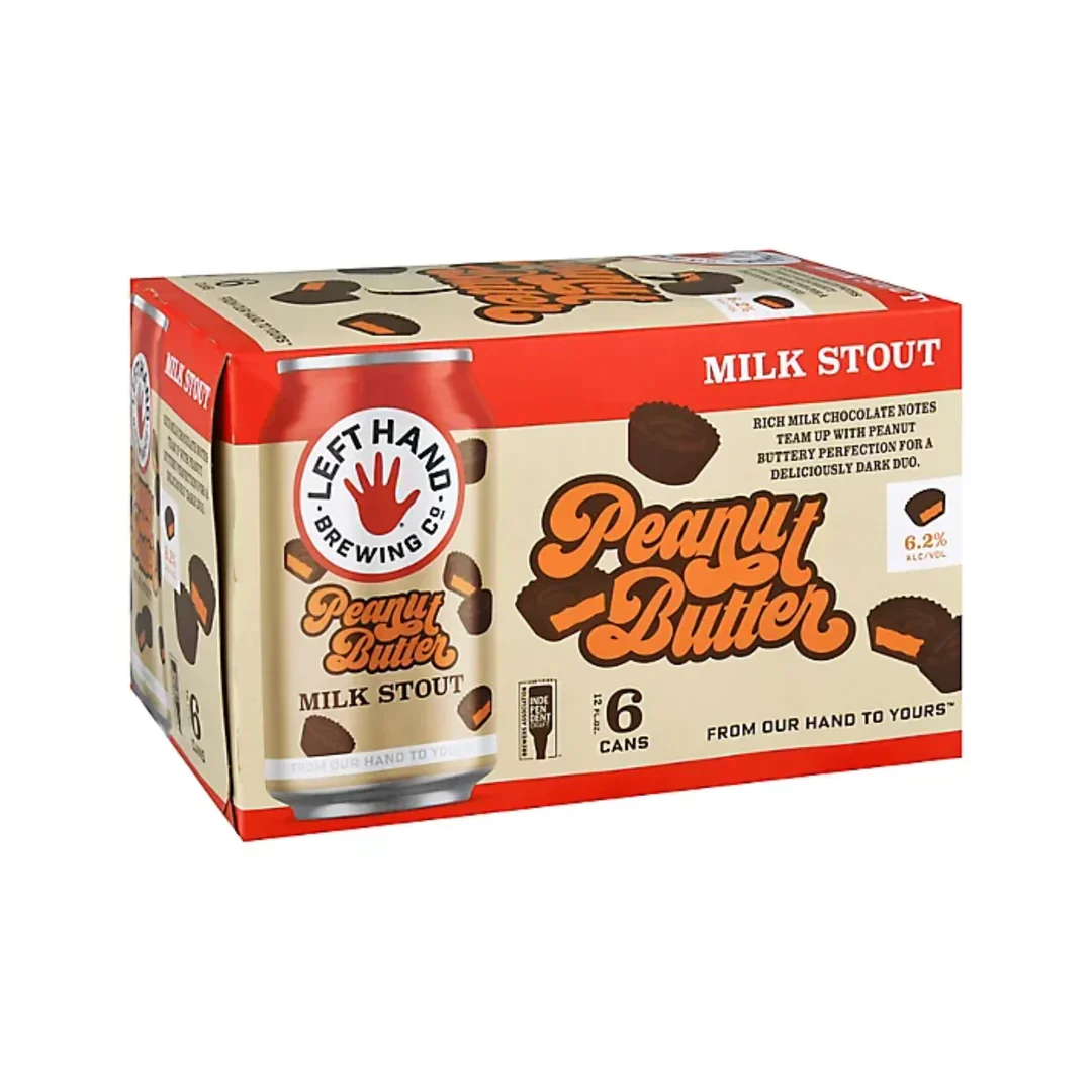 Left Hand Peanut Butter Milk Stout 6CN [SINGLE]