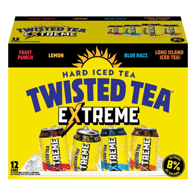 Twisted Tea Extreme Variety Pack 12CN