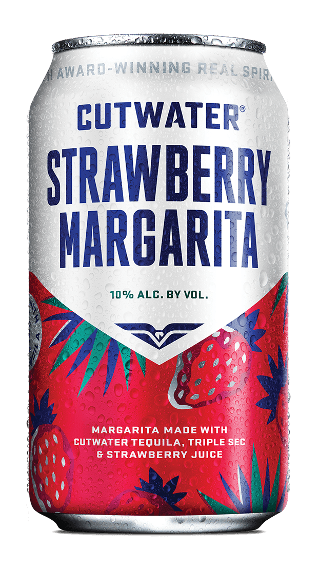 Cutwater Strawberry Margarita 4CN
