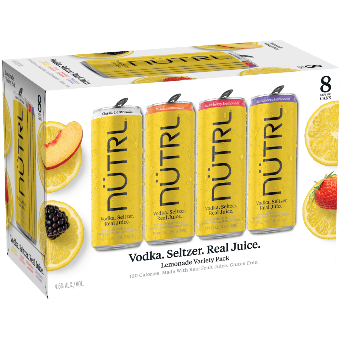 NUTRL Lemonade Variety Pack 8CN