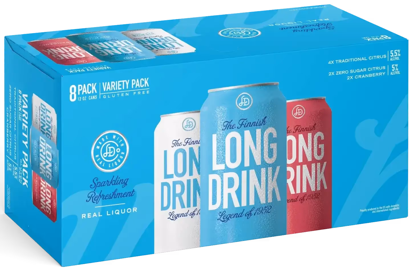 Long Drink Variety Pack 8CN