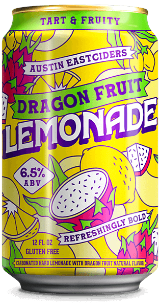 Austin Eastciders Dragon Fruit Lemonade 6CN