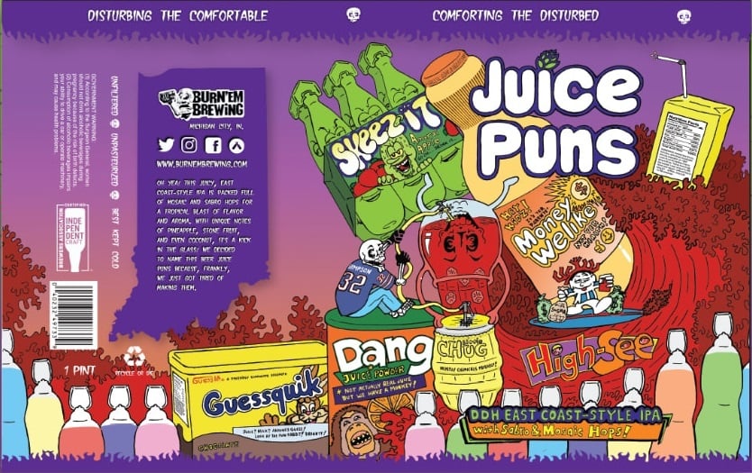 Burn 'Em Juice Puns 4CN [SINGLE]