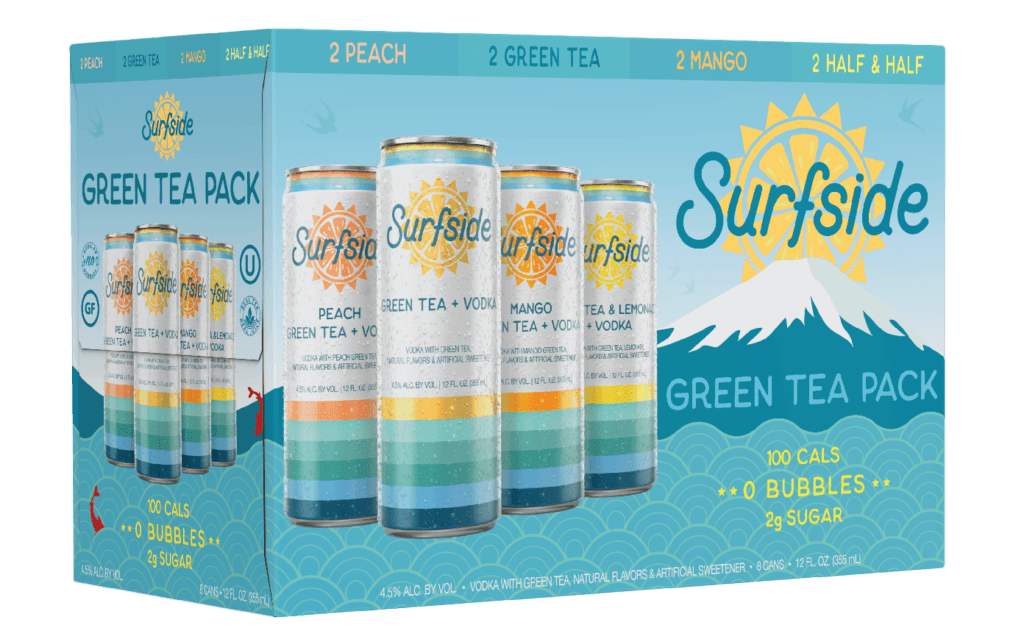 Surfside Green Tea Pack 8CN