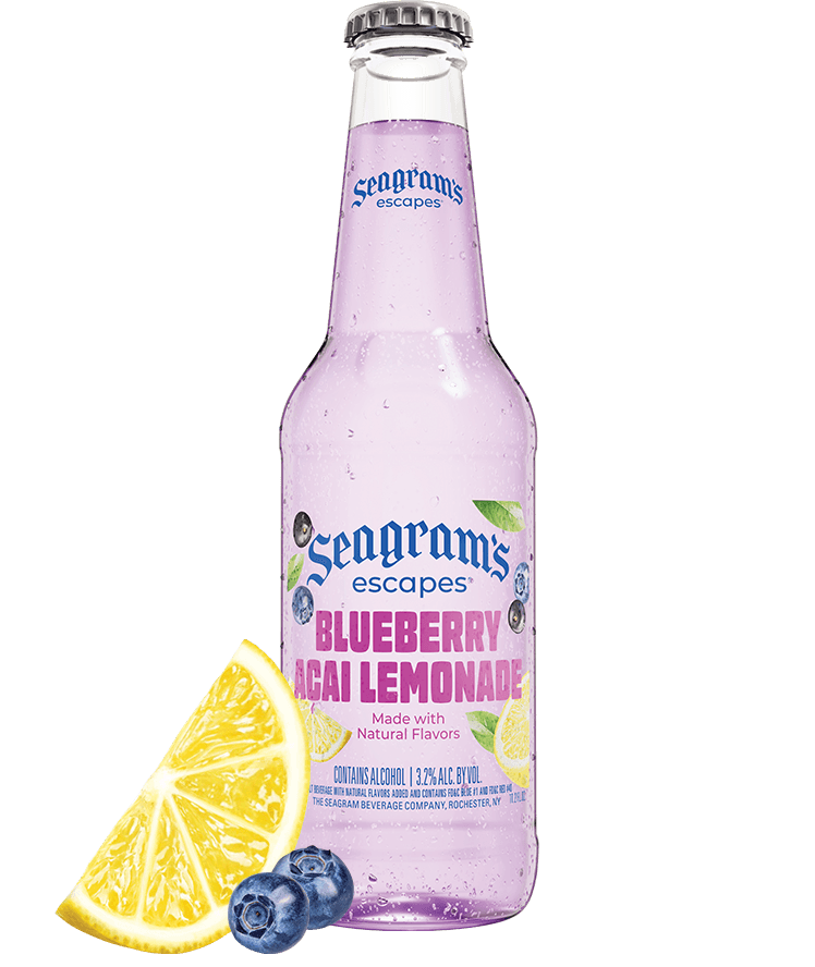 Seagram's Escapes Blueberry Acai Lemonade 4NR