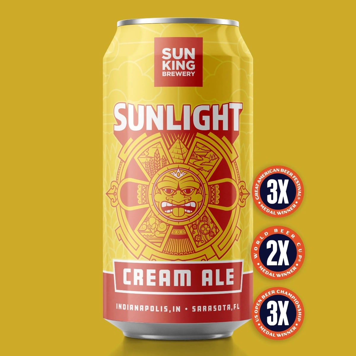 Sun King Sunlight Cream Ale 4CN [SINGLE]