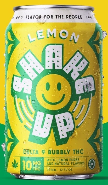 Hi & Mighty Lemon Shake Up 10mg THC 4CN