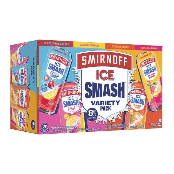 Smirnoff Ice Smash Variety Pack 8CN