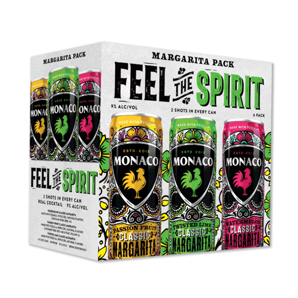 Monaco Classic Margarita Variety Pack 6CN