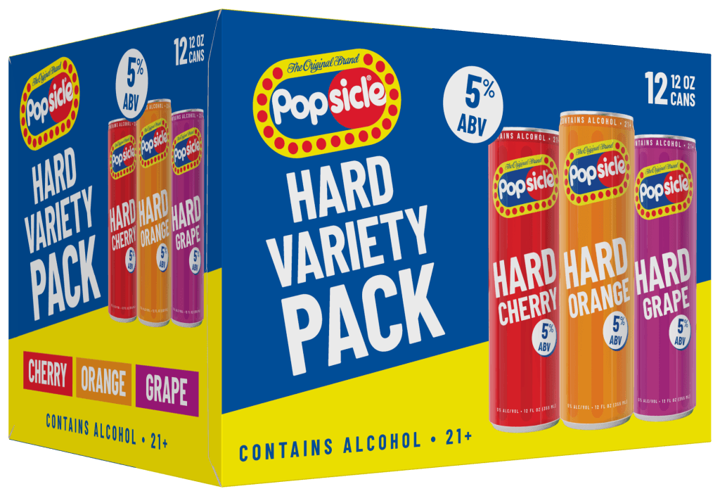 Popsicle Hard Variety Pack 12CN