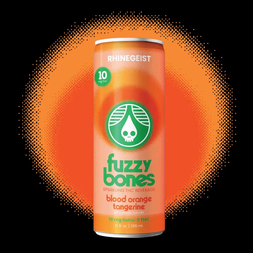 Fuzzy Bones Blood Orange Tangerine 10mg 4CN