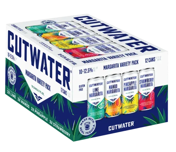 Cutwater Margarita Variety Pack 12CN