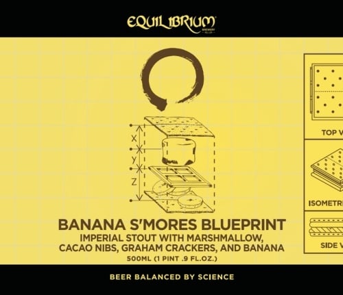 Equilibrium Banana S'mores Blueprint 500ML