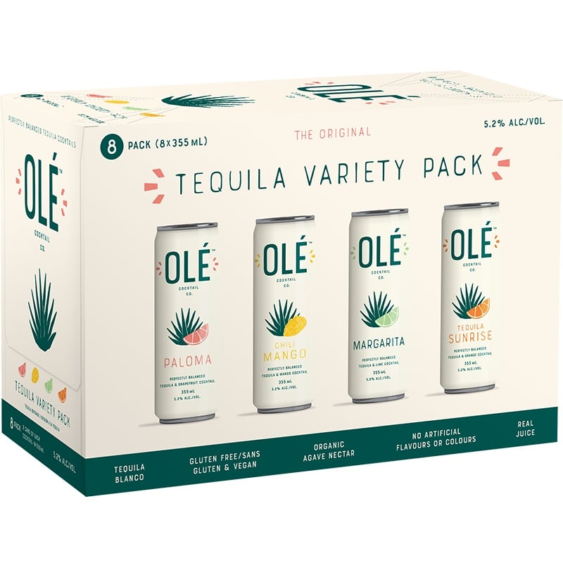 Ole Cocktail Tequila Variety 8CN