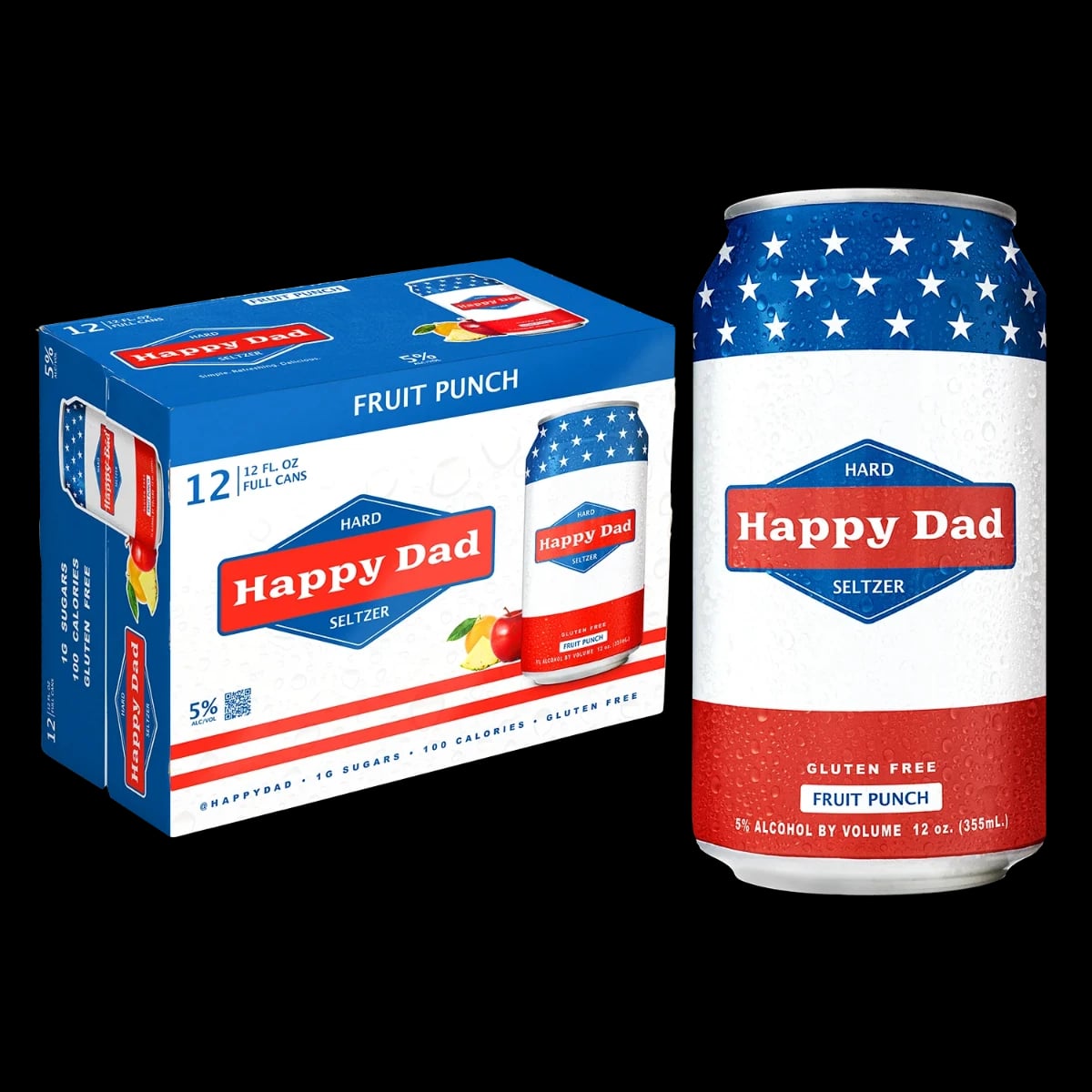 Happy Dad Fruit Punch 12CN
