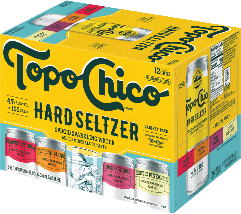 Topo Chico Hard Seltzer Variety Pack 12CN