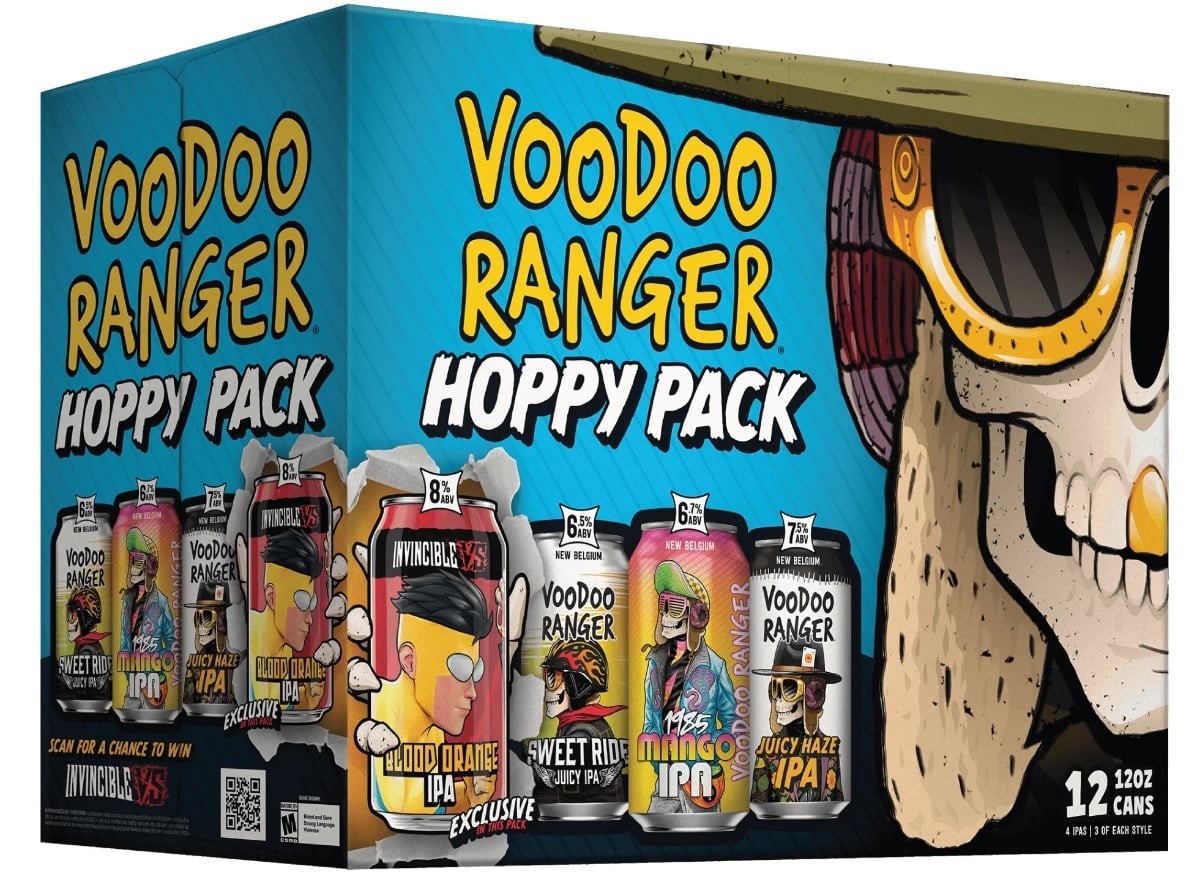 New Belgium VooDoo Ranger Hoppy Pack 12CN