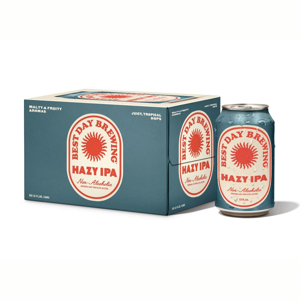 Best Day Hazy IPA Non-Alcoholic 6CN