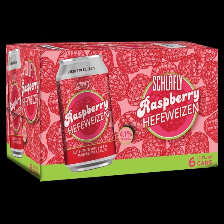 Schlafly Raspberry Hefeweizen 6CN