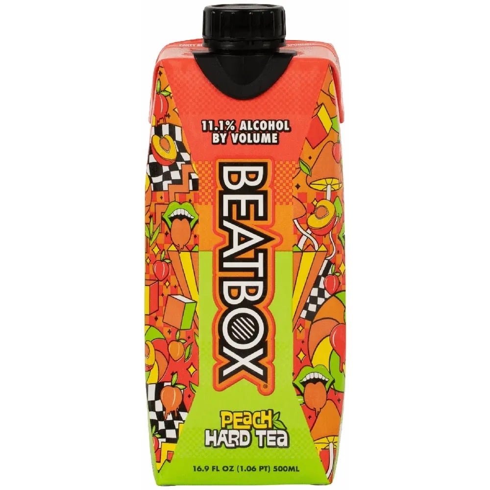 BeatBox Peach Hard Tea 500ML