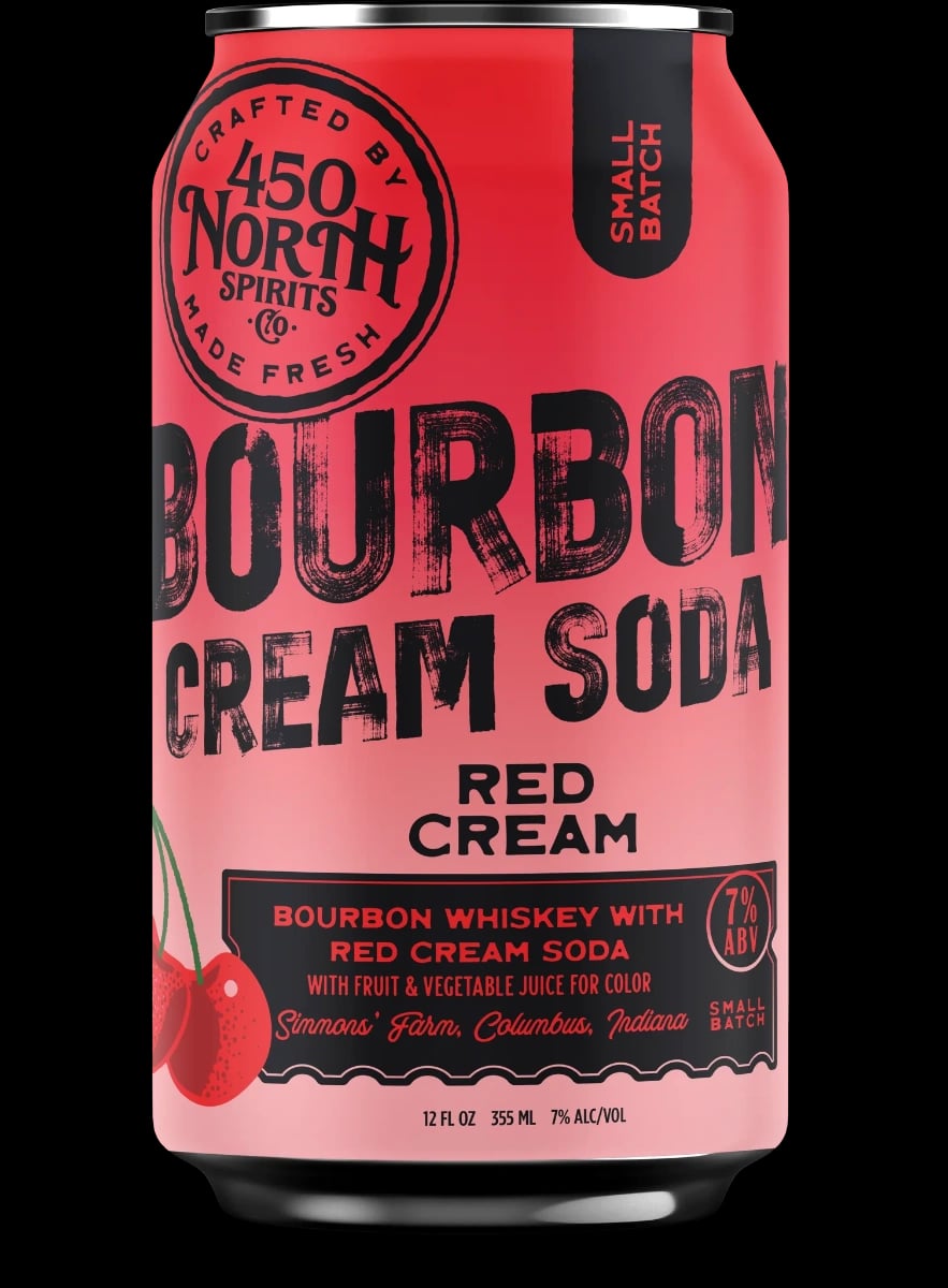 450 North Bourbon Red Cream Soda 4CN