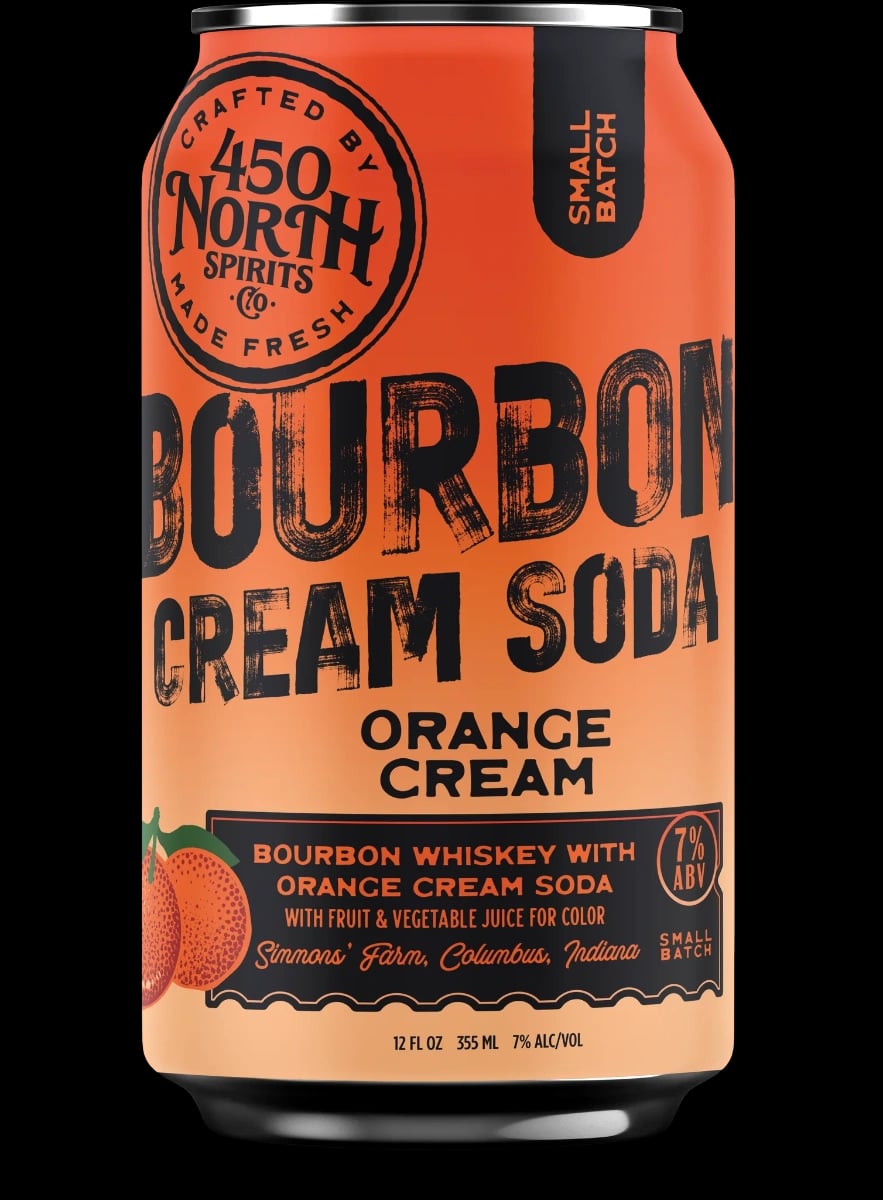450 North Bourbon Orange Cream Soda 4CN