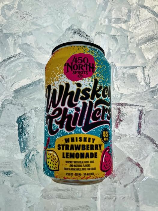 450 North Whiskey Chillers Strawberry Lemonade 4CN