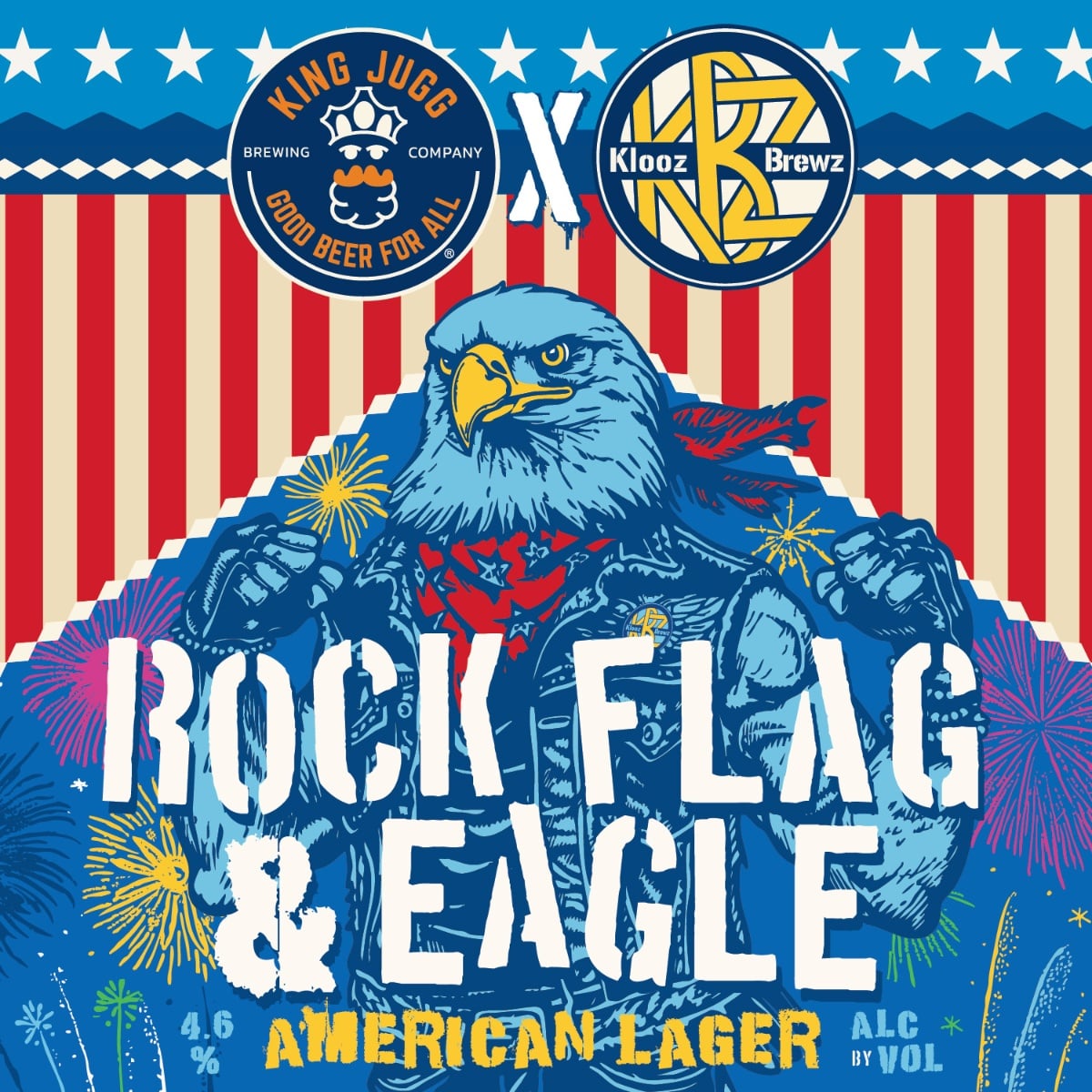 King Jugg Rock Flag & Eagle 4CN [SINGLE]
