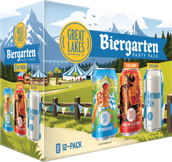 Great Lakes Biergarten Party Pack 12CN