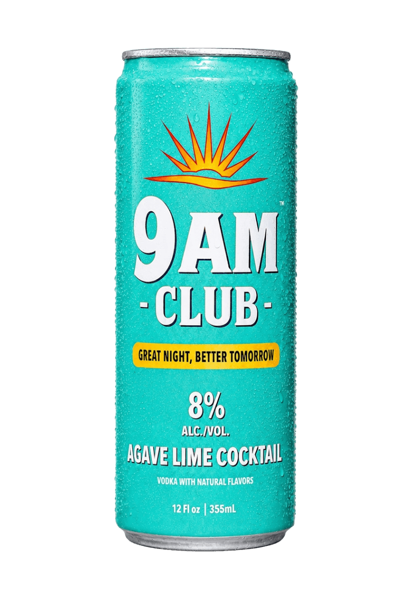 9AM Club Agave Lime 4CN