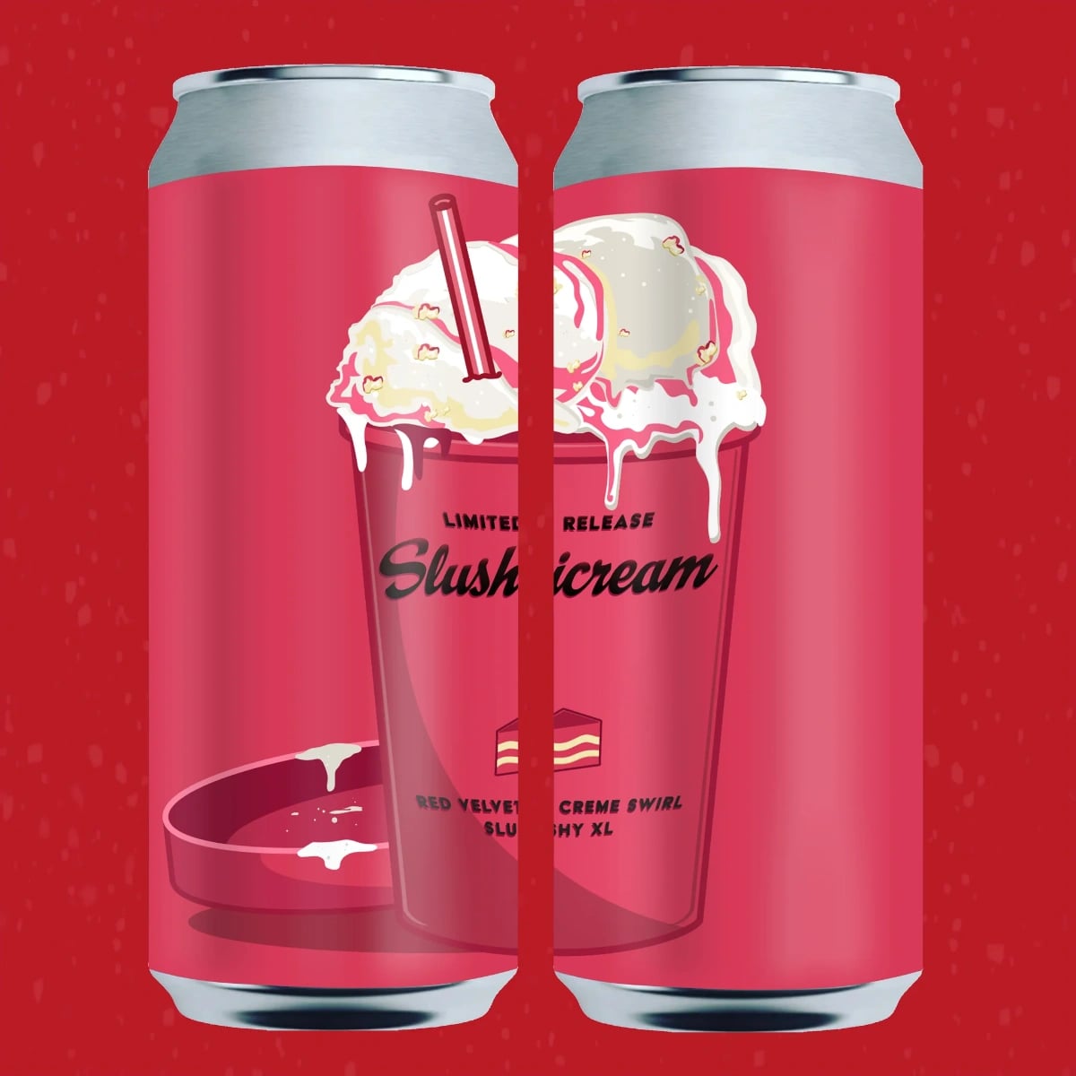 450 North Red Velvet Creme Swirl Slushy XL 4CN [SINGLE]