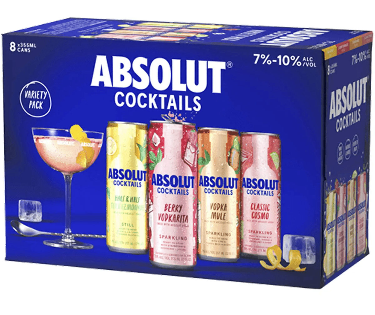 Absolut Cocktails Variety Pack 8CN