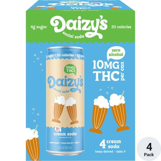 Daizy's Cream Soda 10mg 4CN