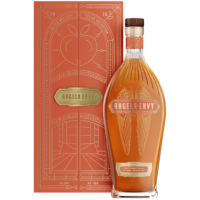 Angel's Envy Cask Strength Rye Peach Cask 750ML